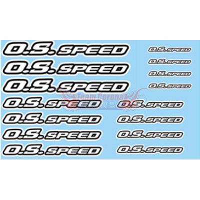  OS SPEED 79884297 PRO DECAL 2023 WHITE